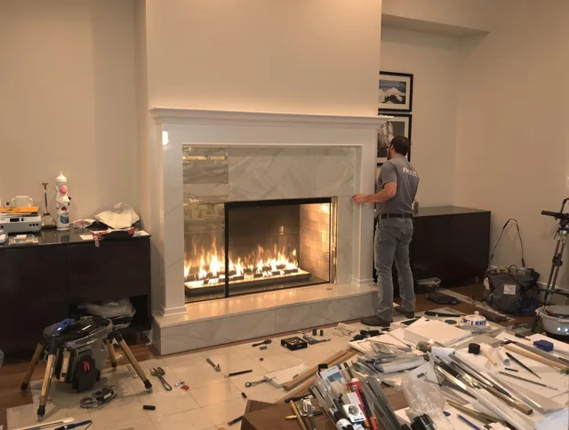 Fireplace Installation in Wayland